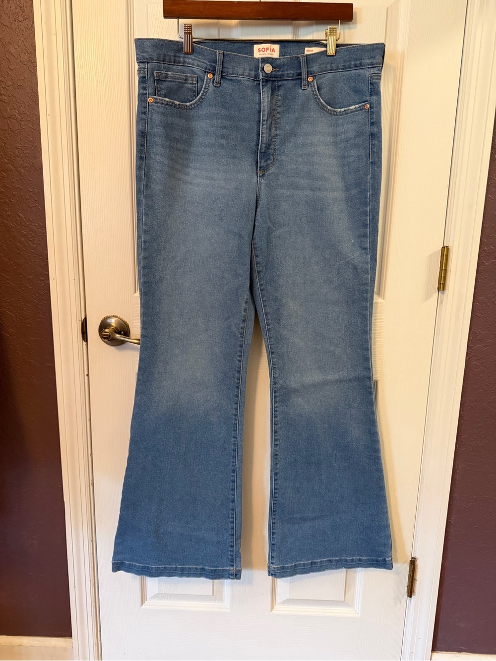 sofia by sofia vergara Medium Blue Flare Jeans